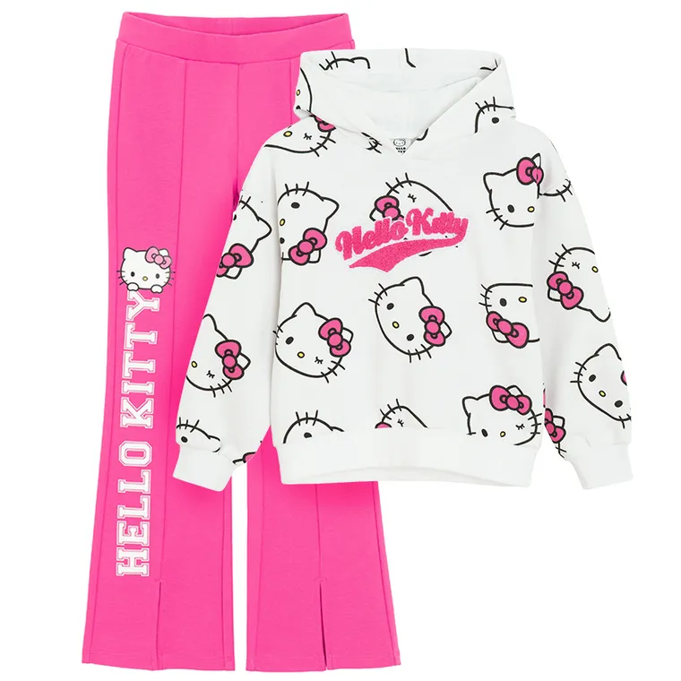 Cool Club, Trening pentru fete, mix, imprimeu Hello Kitty