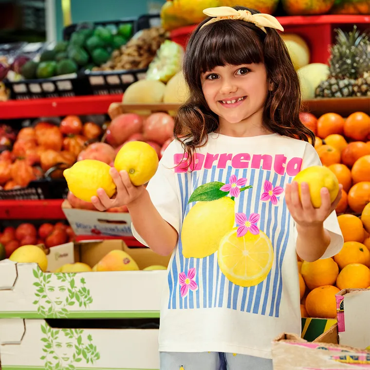 Cool Club, Tricou lejer pentru fete, alb