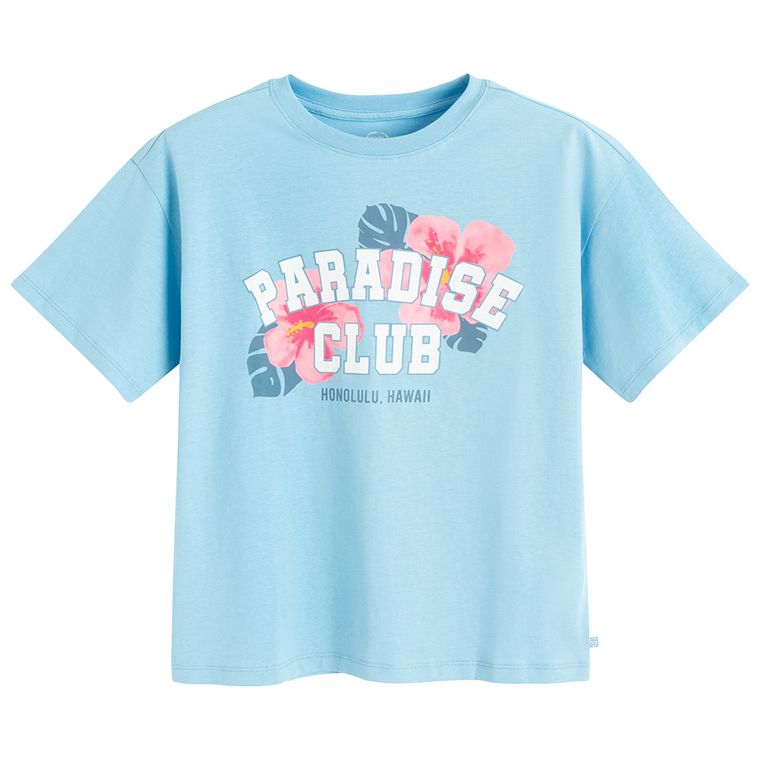 Cool Club, Tricou lejer pentru fete, albastru