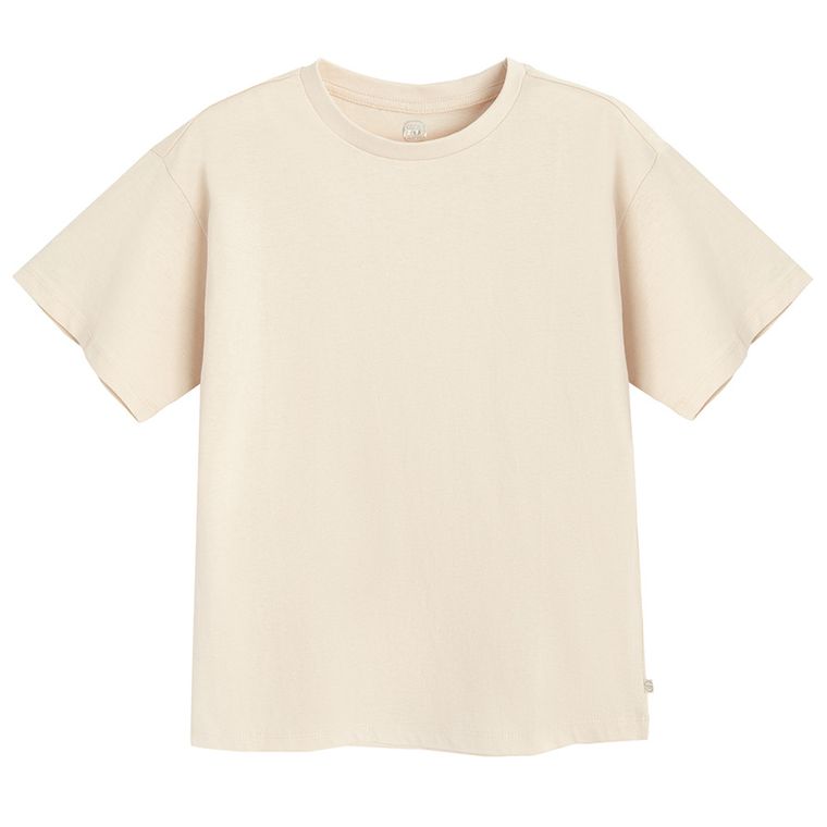 Cool Club, Tricou lejer pentru fete, bej