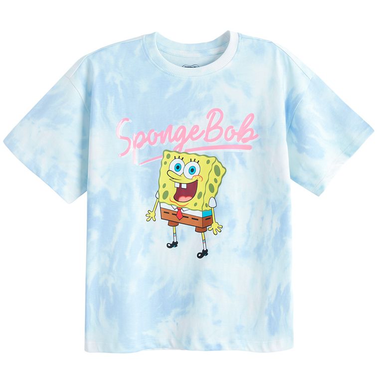 Cool Club, Tricou lejer pentru fete, mix, imprimeu SpongeBob