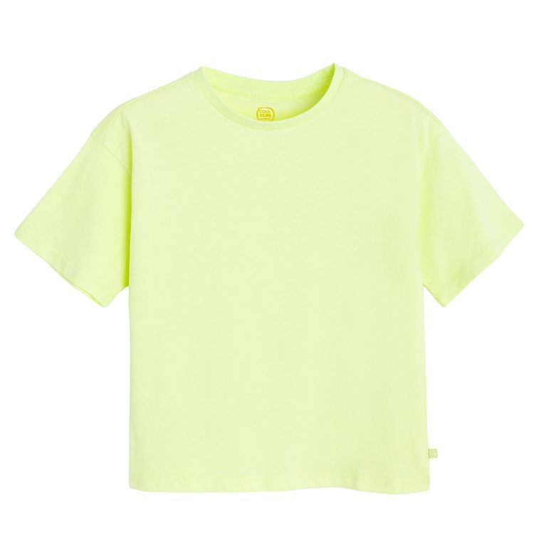 Cool Club, Tricou lejer pentru fete, verde lime