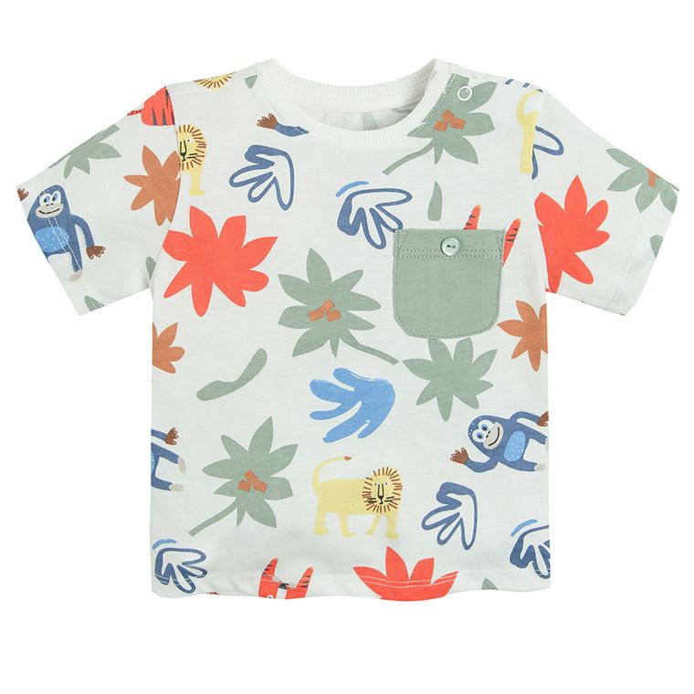 Cool Club, Tricou pentru baieti, alb
