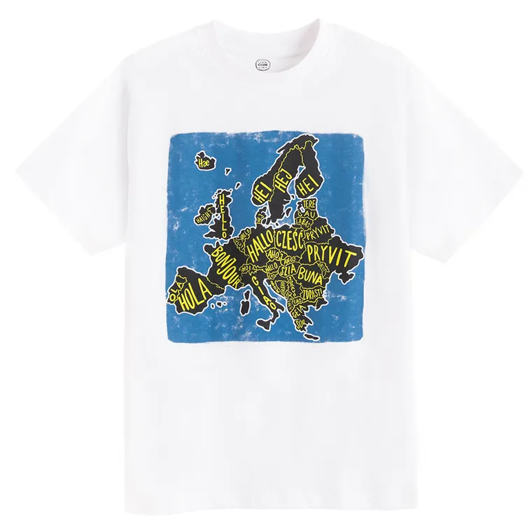 Cool Club, Tricou pentru baieti, alb