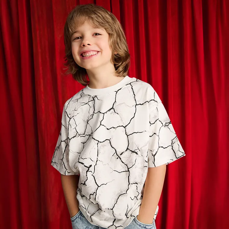 Cool Club, Tricou pentru baieti, alb