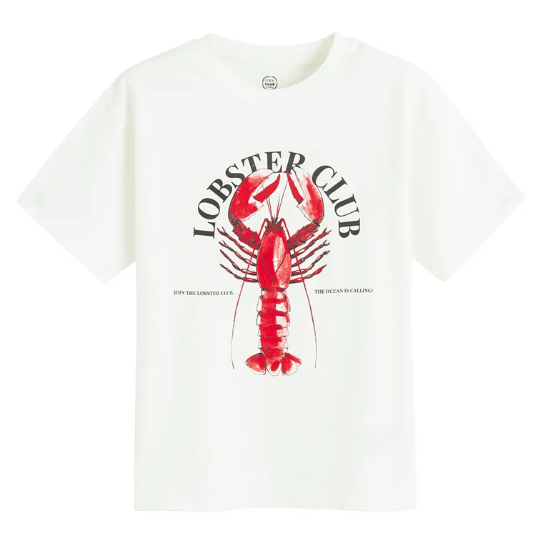 Cool Club, Tricou pentru baieti, alb