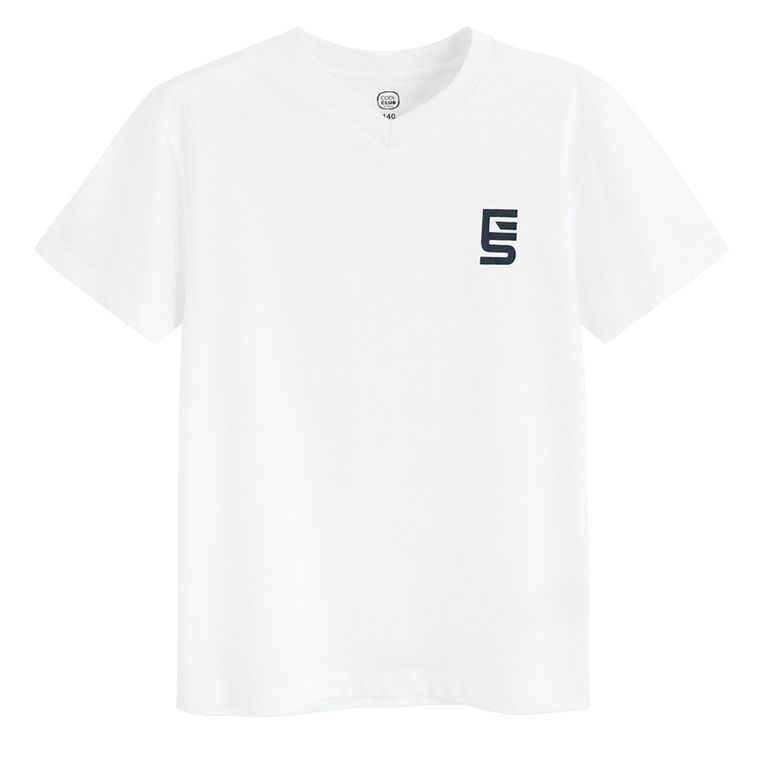 Cool Club, Tricou pentru baieti, alb