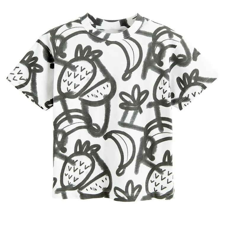 Cool Club, Tricou pentru baieti, alb