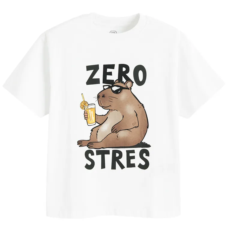 Cool Club, Tricou pentru baieti, alb