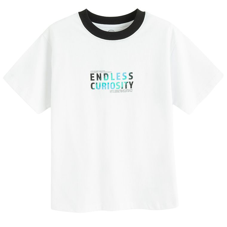 Cool Club, Tricou pentru baieti, alb