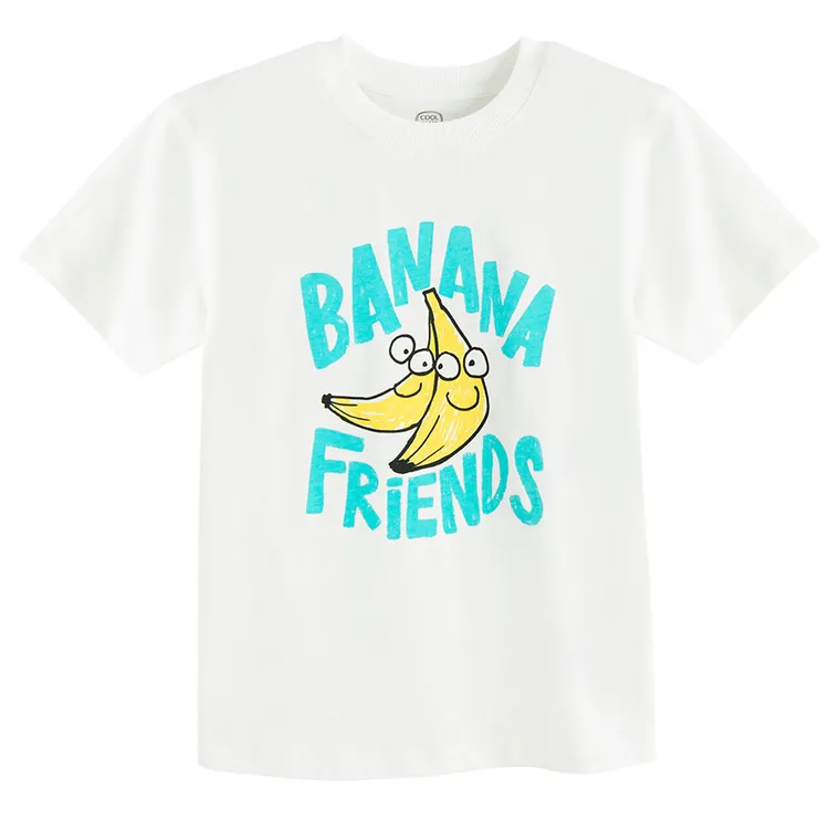 Cool Club, Tricou pentru baieti, alb