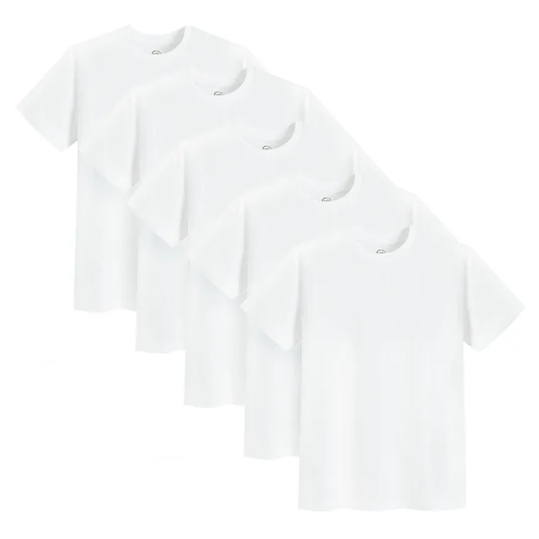 Cool Club, Tricou pentru baieti, alb, set, 5 buc.