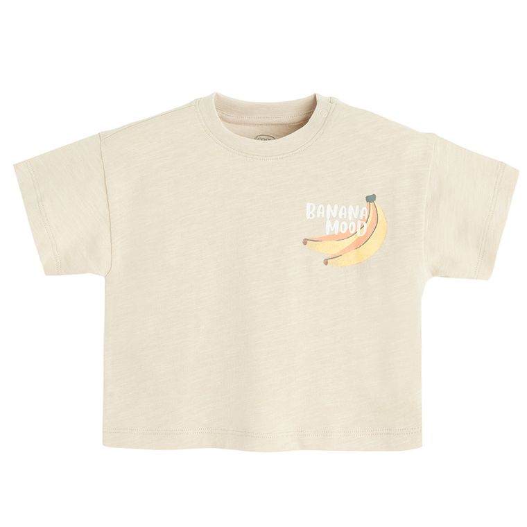 Cool Club, Tricou pentru baieti, bej