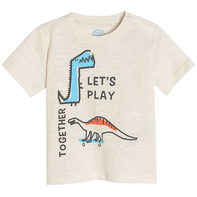 Cool Club, Tricou pentru baieti, bej deschis