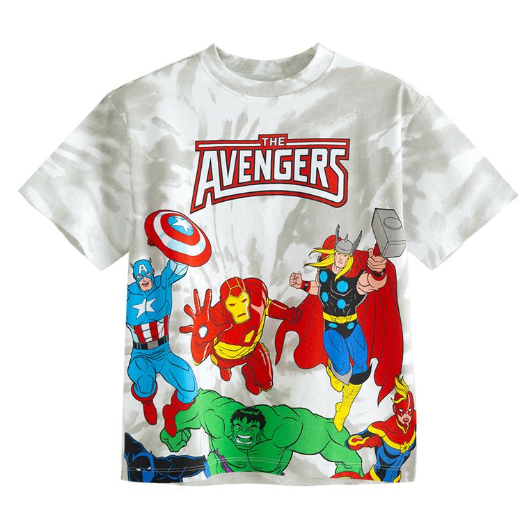 Cool Club, Tricou pentru baieti, gri, Marvel