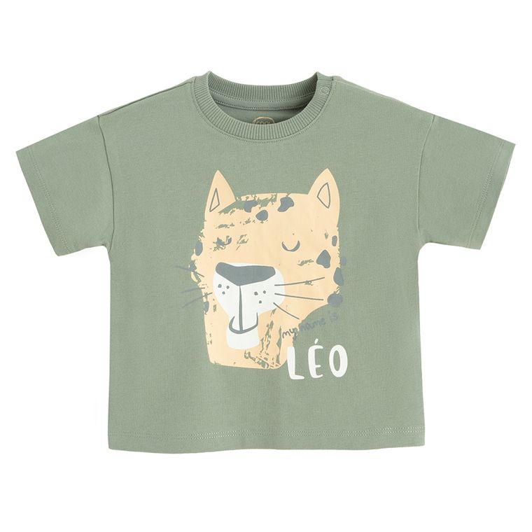 Cool Club, Tricou pentru baieti, kaki