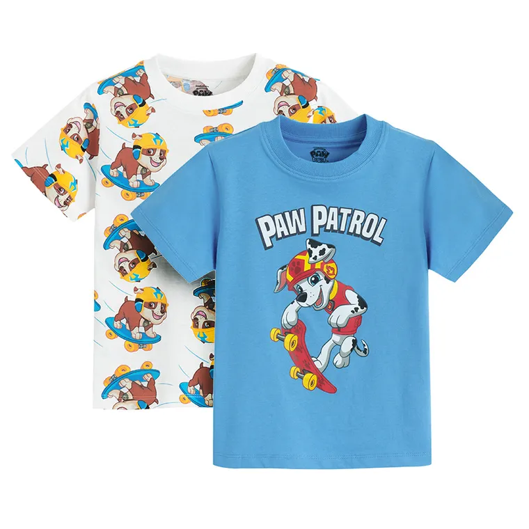 Cool Club, Tricou pentru baieti, mix, imprimeu Paw Patrol, set, 2 buc.