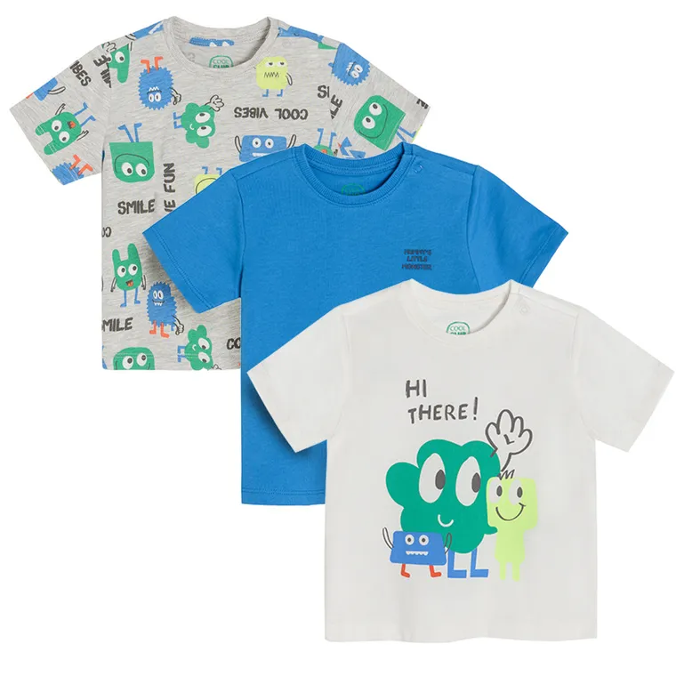Cool Club, Tricou pentru baieti, mix, set, 3 buc.