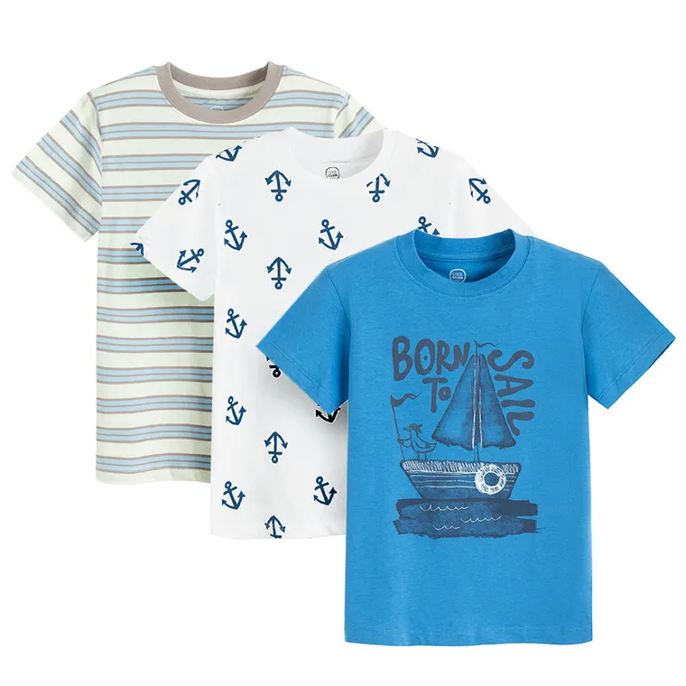 Cool Club, Tricou pentru baieti, mix, set, 3 buc.