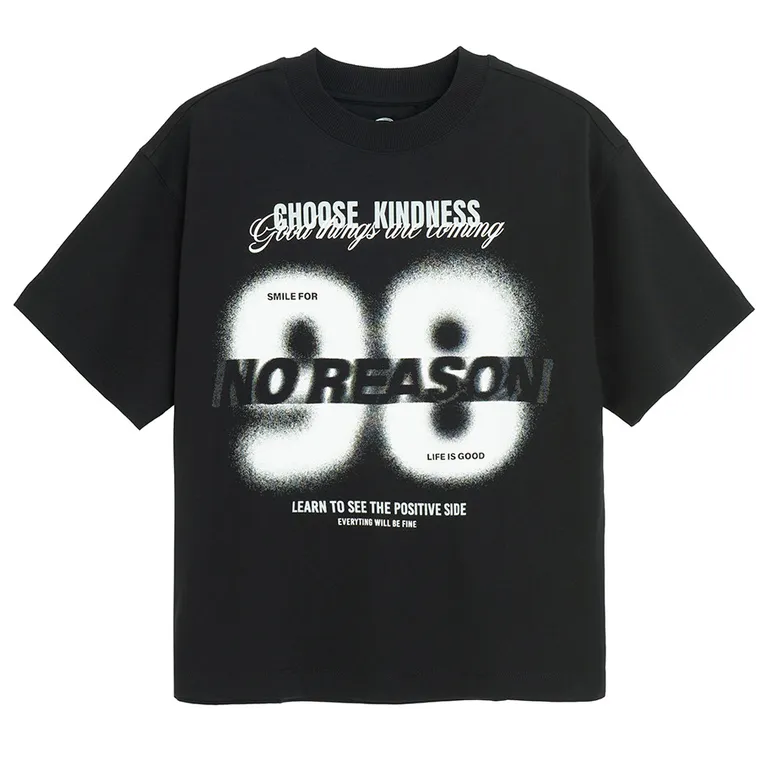 Cool Club, Tricou pentru baieti, negru