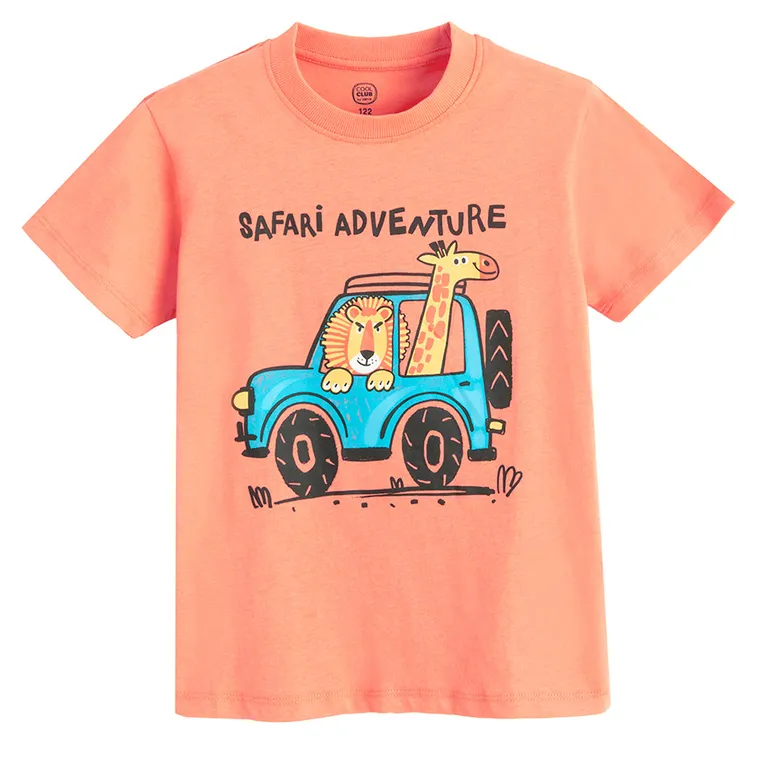 Cool Club, Tricou pentru baieti, portocaliu