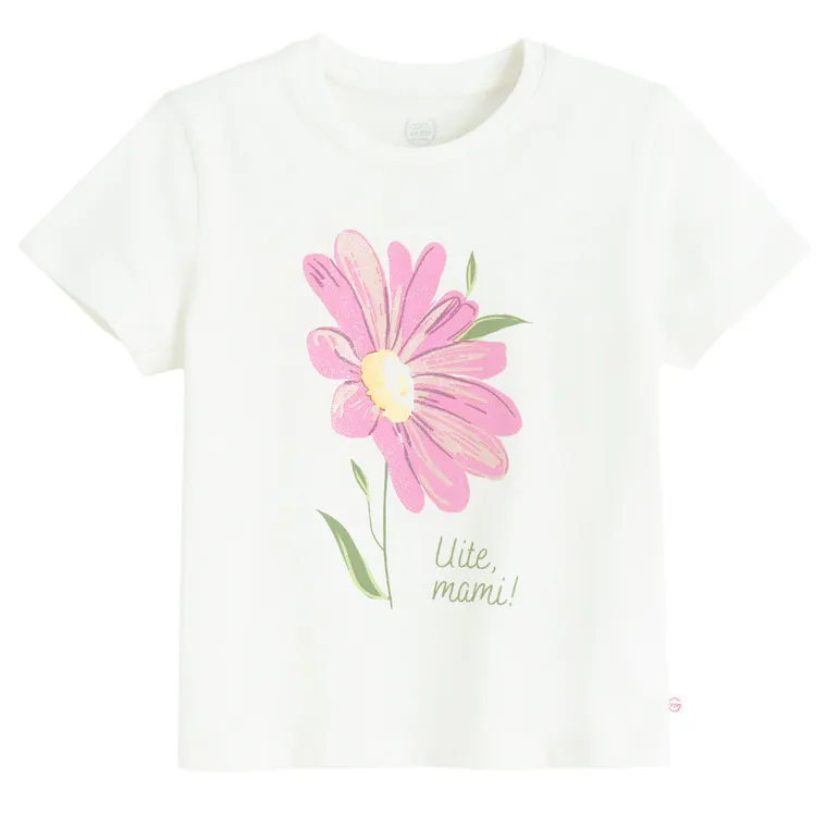 Cool Club, Tricou pentru fete, alb