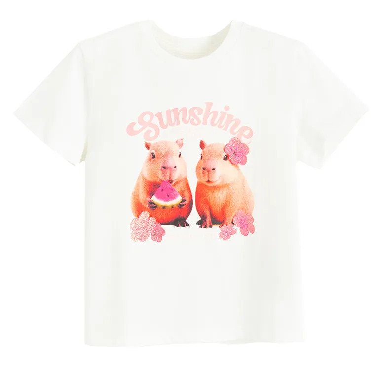 Cool Club, Tricou pentru fete, alb