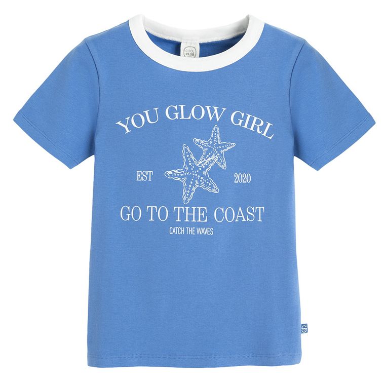 Cool Club, Tricou pentru fete, albastru