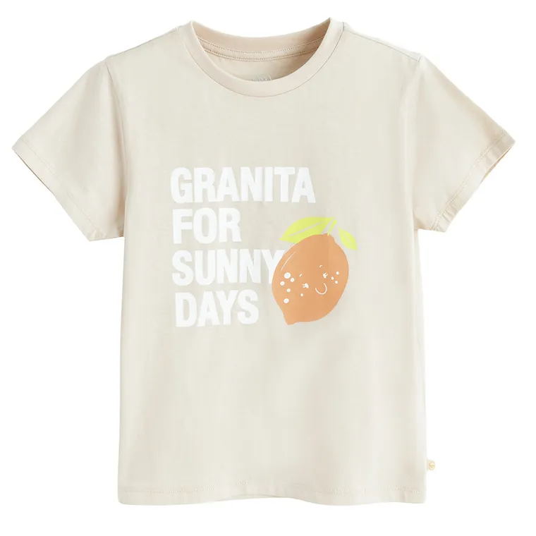 Cool Club, Tricou pentru fete, bej