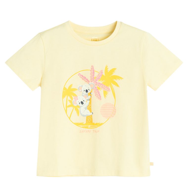 Cool Club, Tricou pentru fete, galben