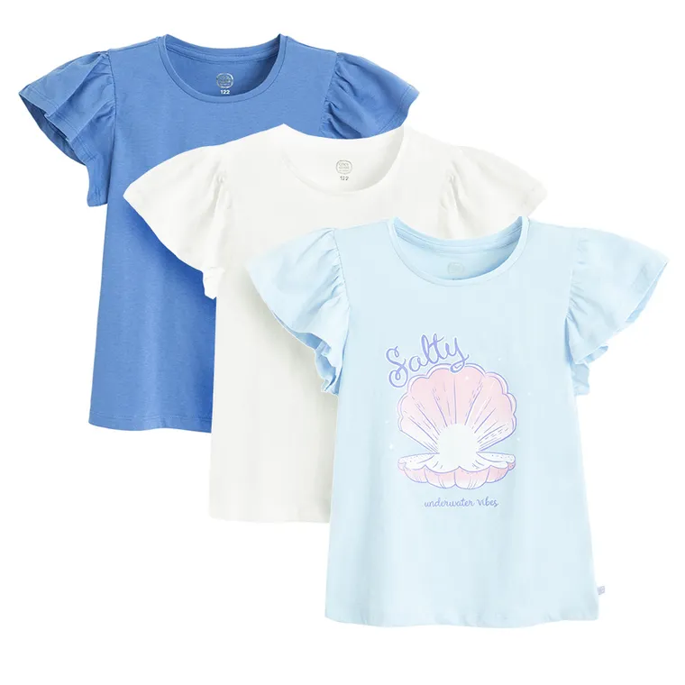 Cool Club, Tricou pentru fete, mix, set, 3 buc.