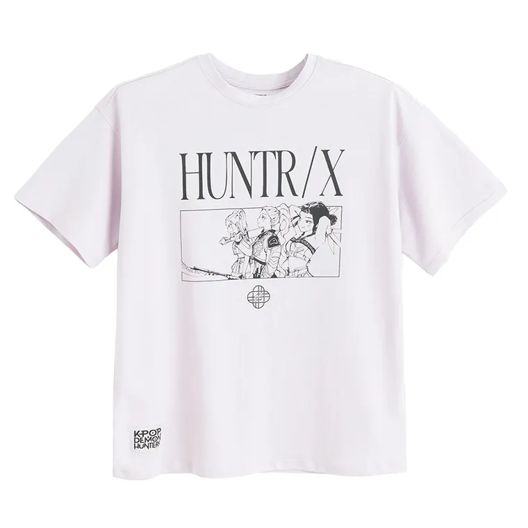Cool Club, Tricou pentru fete, oversize, violet, K-Pop Demon Hunters