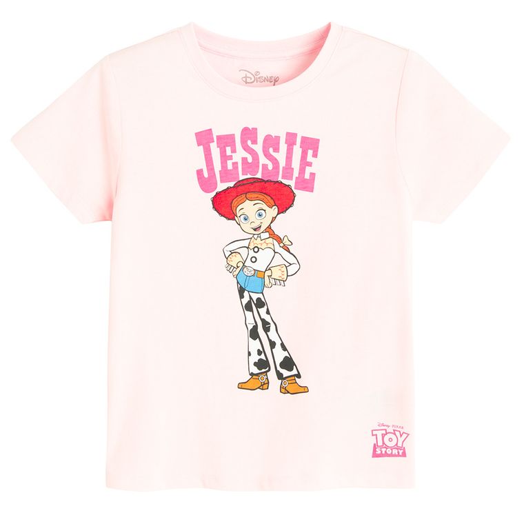 Cool Club, Tricou pentru fete, roz, imprimeu Toy Story