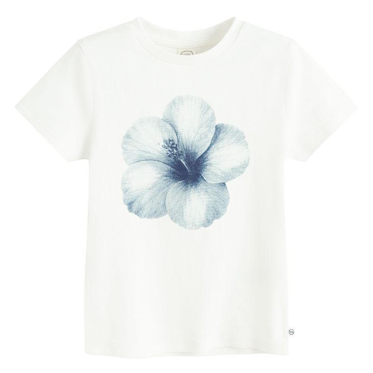 Cool Club, Tricou pentru fete, slim, alb