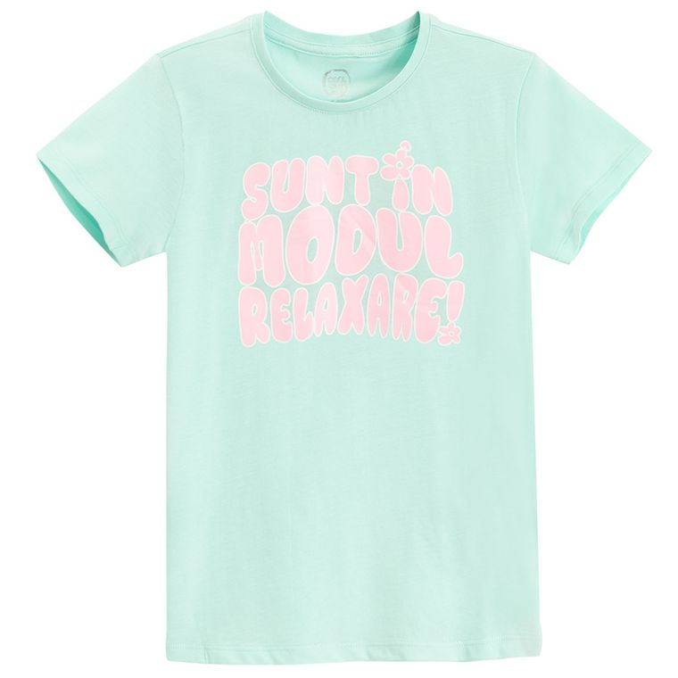 Cool Club, Tricou pentru fete, turcoaz