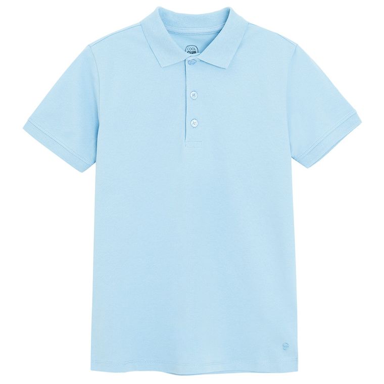 Cool Club, Tricou polo cu maneca scurta pentru baieti, albastru
