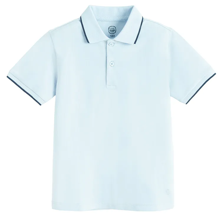 Cool Club, Tricou polo cu maneca scurta pentru baieti, albastru