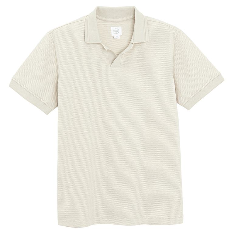 Cool Club, Tricou polo cu maneca scurta pentru baieti, bej