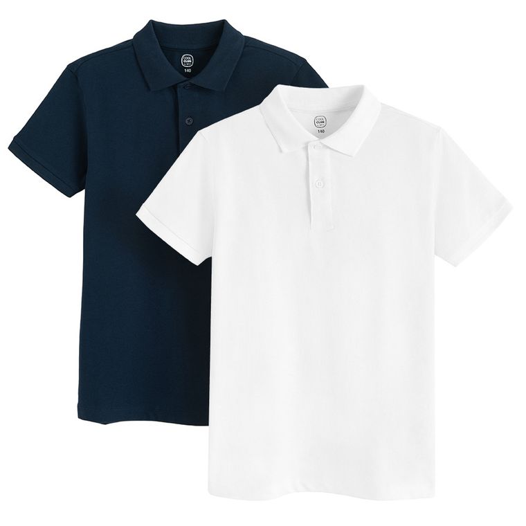 Cool Club, Tricou polo cu maneca scurta pentru baieti, mix, set, 2 buc.