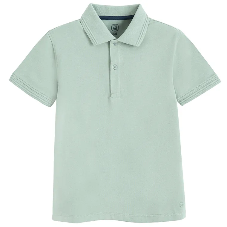 Cool Club, Tricou polo cu maneca scurta pentru baieti, verde