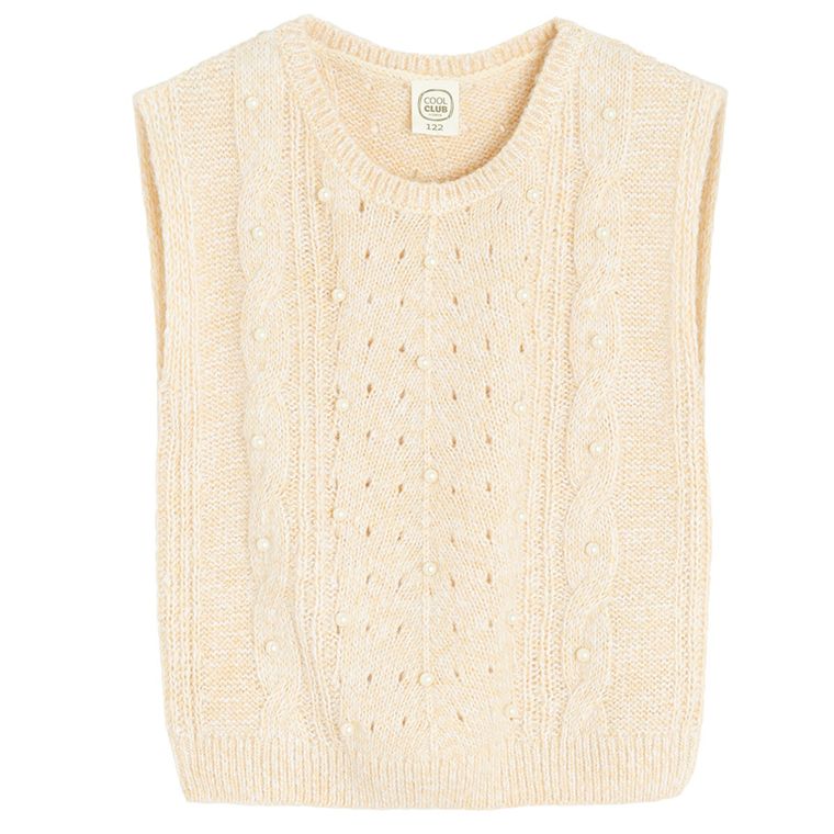 Cool Club, Vesta pentru fete, bej