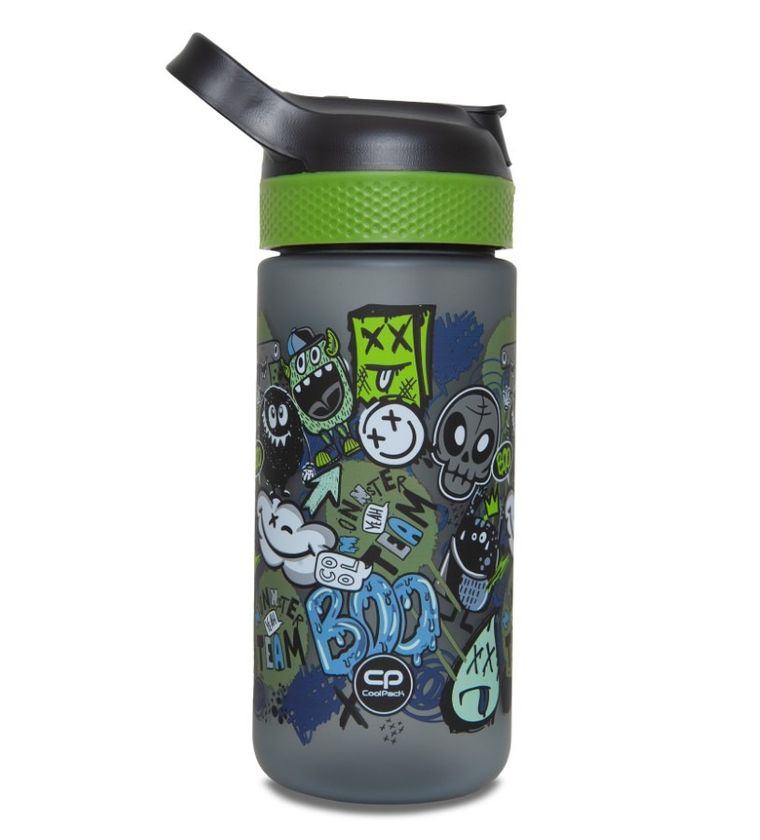 CoolPack, Bibby, sticla de apa, Monster Team, 420 ml