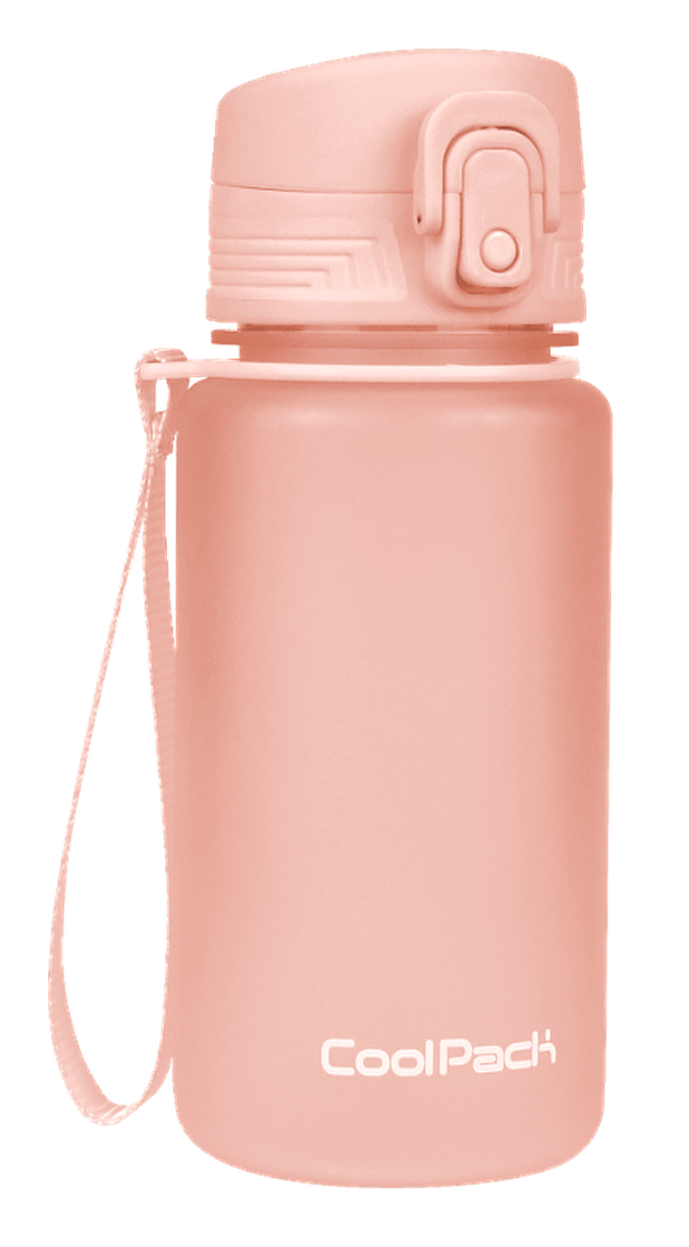 CoolPack, Brisk Mini, sticla de apa, Pastel Powder Peach, 400 ml