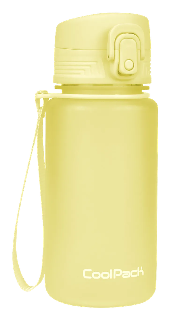 CoolPack, Brisk Mini, sticla de apa, Powder Yellow, 400 ml