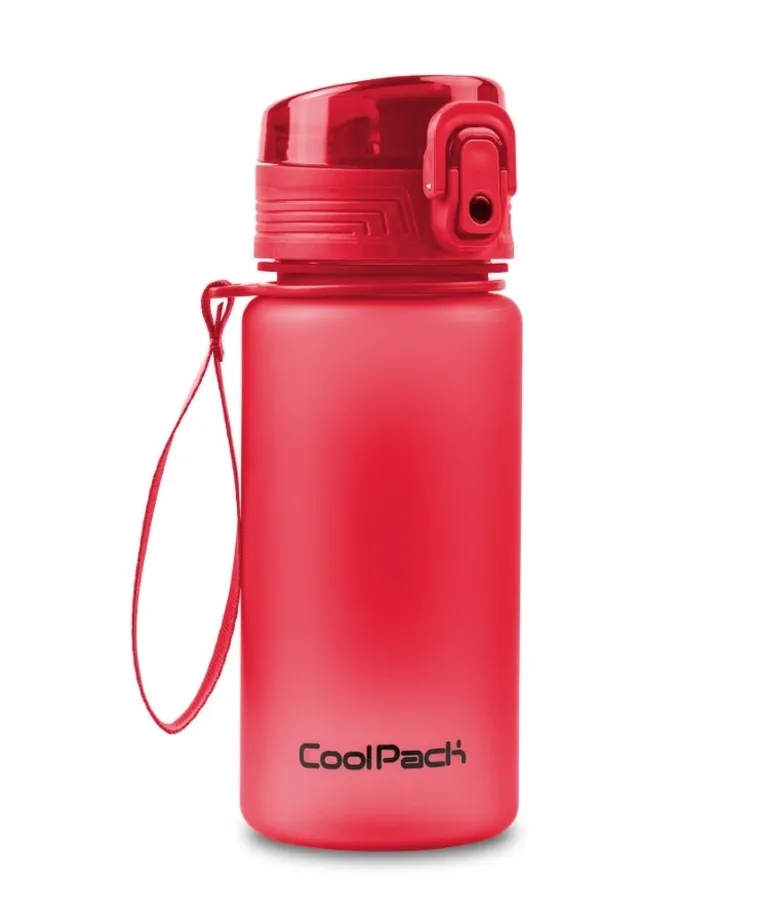 CoolPack, Brisk Mini, sticla de apa, Red, 400 ml