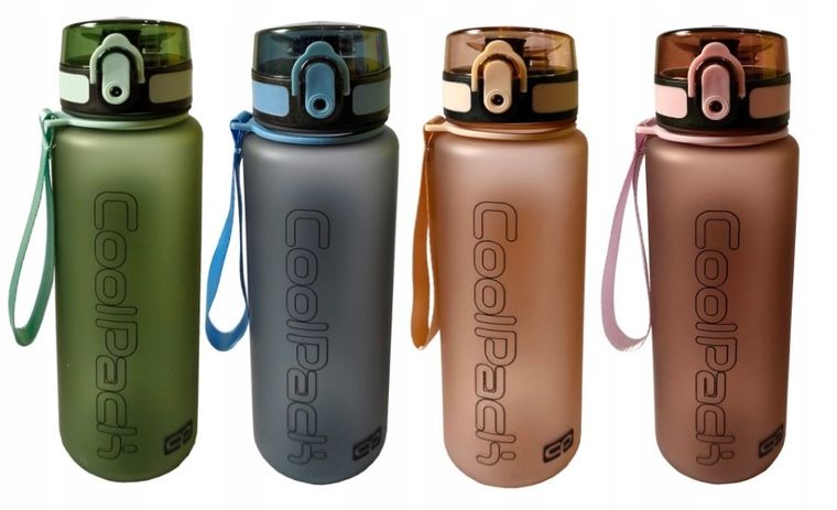 CoolPack, Brisk, sticla de apa, Powder Pink, 600 ml