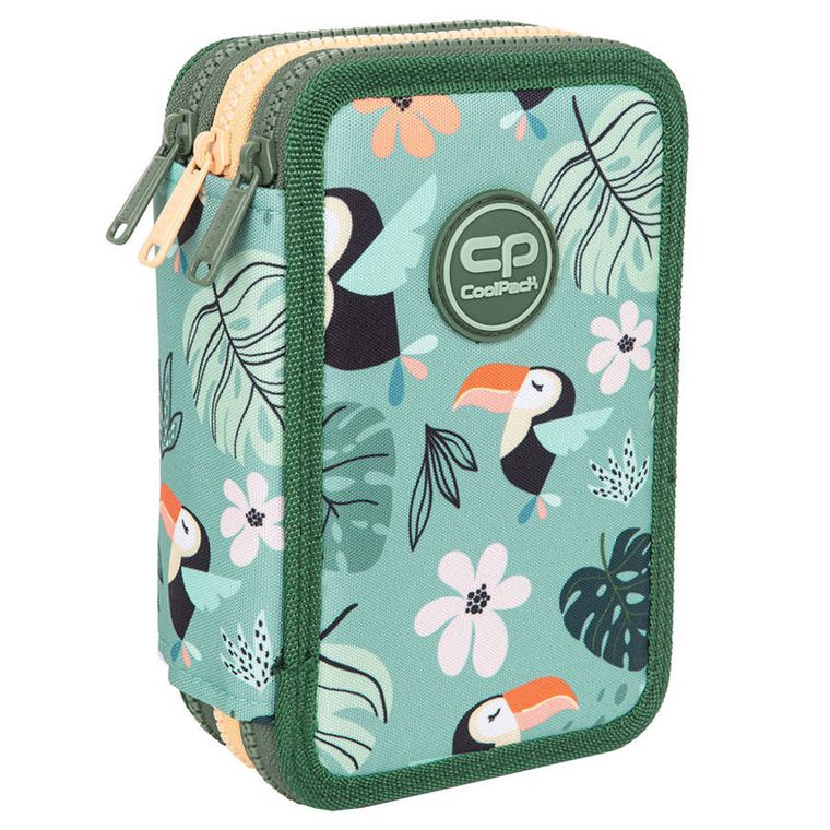 CoolPack, Jumper 3, penar triplu, cu rechizite scolare, Toucans