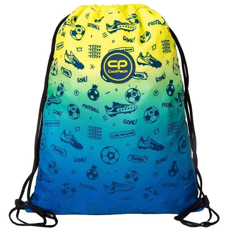 CoolPack, Vert, rucsac cu snur, 42-32 cm, Football 2T