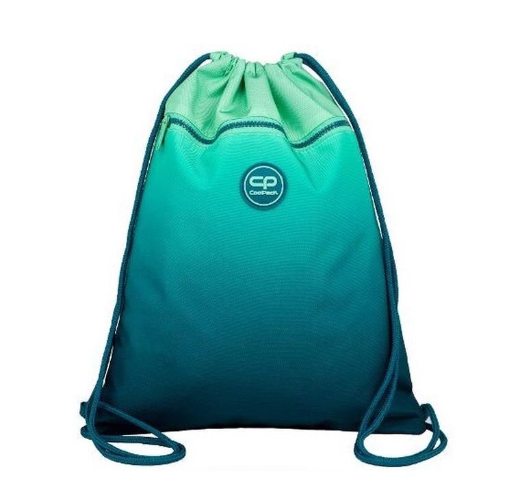 CoolPack, Vert, rucsac cu snur, Gradient Blue Lagoon