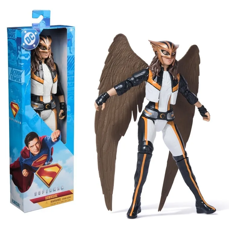 DC Comics, Superman, Hawkgirl, figurina, 30 cm